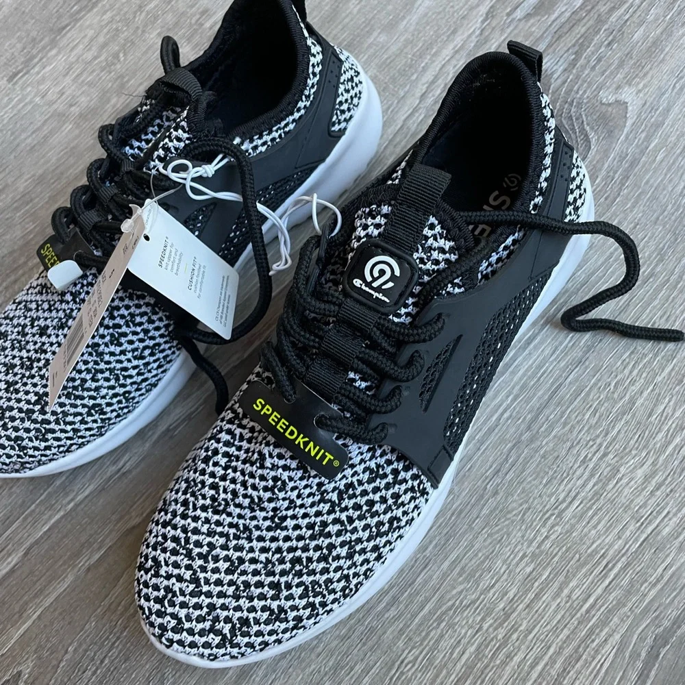 Champion Black and White Athletic Shoes - Picture 6 of 6
